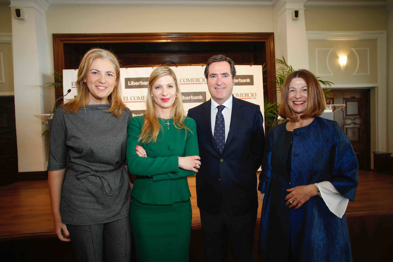 El presidente de la Confederación Española de Organizaciones Empresariales (CEOE) participa en la jornada 'Retos y oportunidades de las empresas ante el nuevo ciclo', organizada por EL COMERCIO y Liberbank