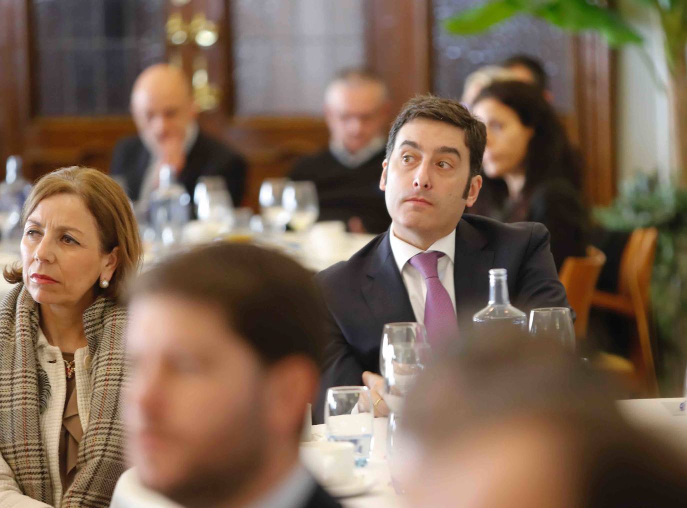 El presidente de la Confederación Española de Organizaciones Empresariales (CEOE) participa en la jornada 'Retos y oportunidades de las empresas ante el nuevo ciclo', organizada por EL COMERCIO y Liberbank