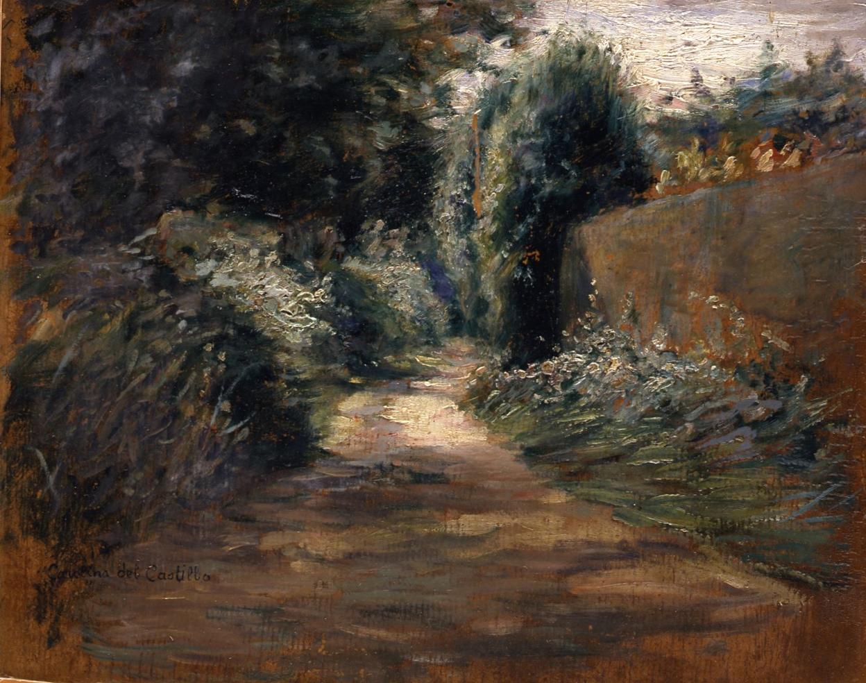 'Camino del Llosón' (Jove), de Carolina del Castillo (Gijón, 1867- 1933), propiedad del Bellas Artes. Los museos de Gijón conservan también obra de esta autora.