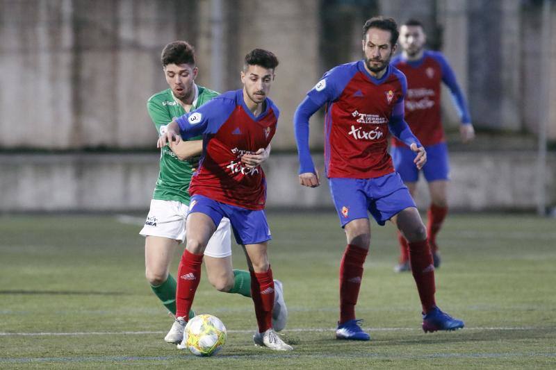 Ceares y Gijón Industrial empataron este sábado 2-2 en el derbi gijonés de Tercera División. 