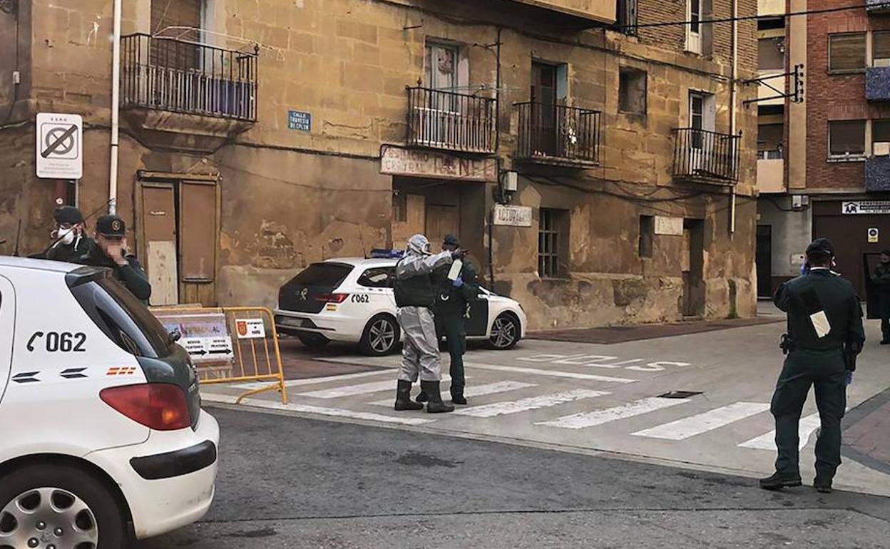 Guardia Civil en Haro.