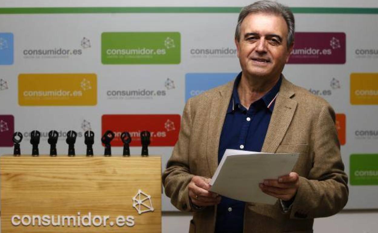 Dacio Alonso, presidente de la Unión de Consumidores de Asturias. 