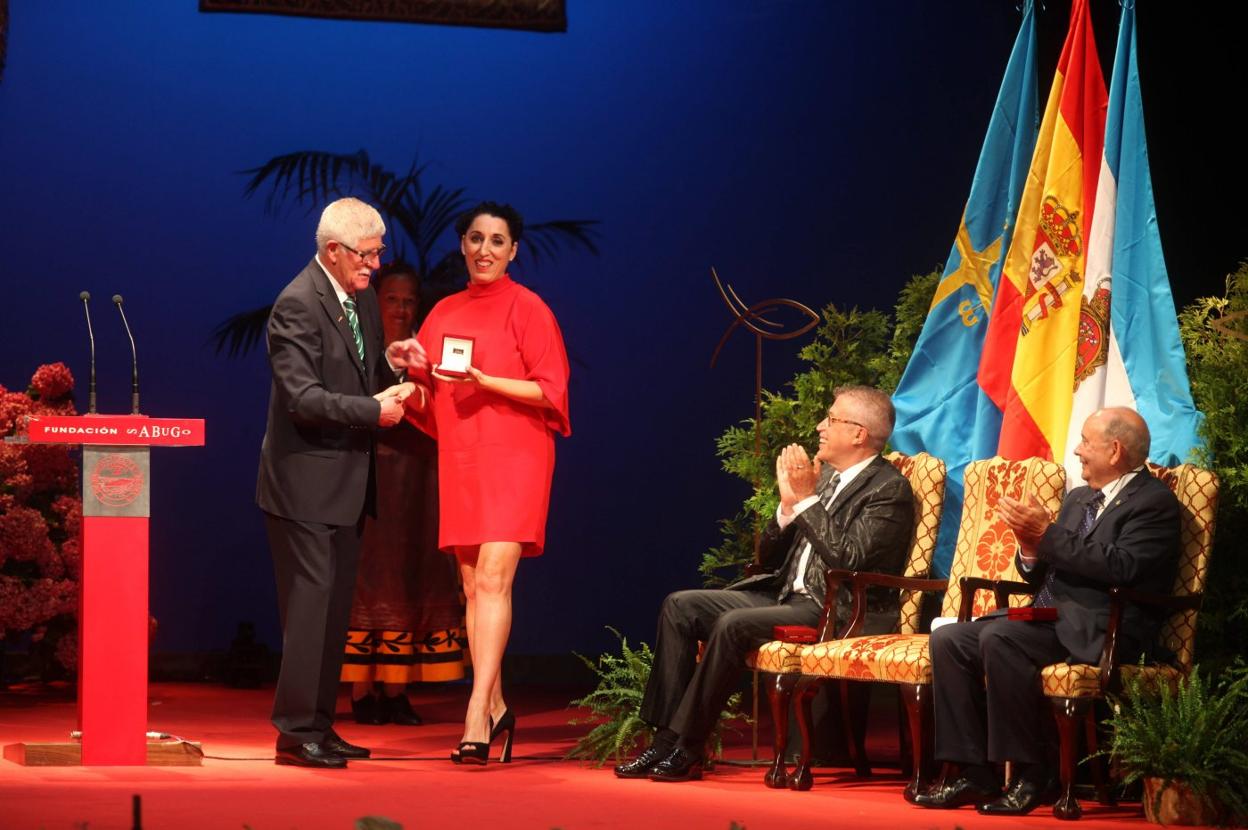 Las últimas Sardinas de Oro entregadas hace seis años en el Teatro Palacio Valdés. 