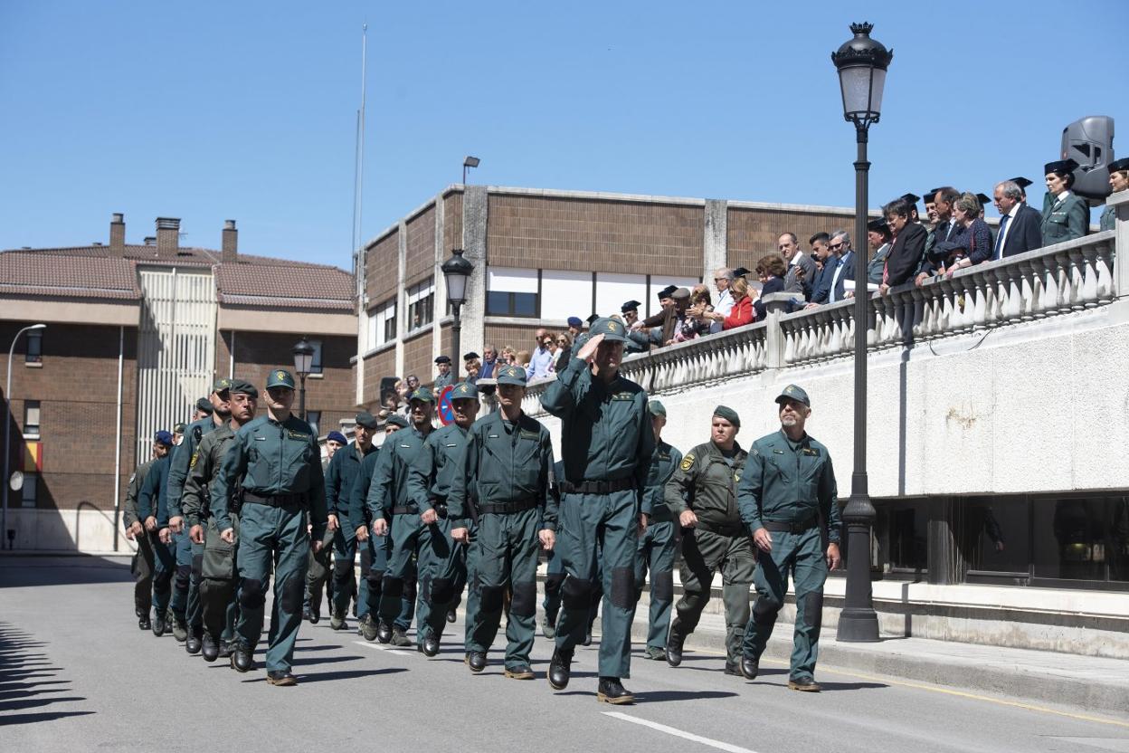 Las asociaciones de guardias civiles piden que se suspendan actos como este, en el Rubín. 