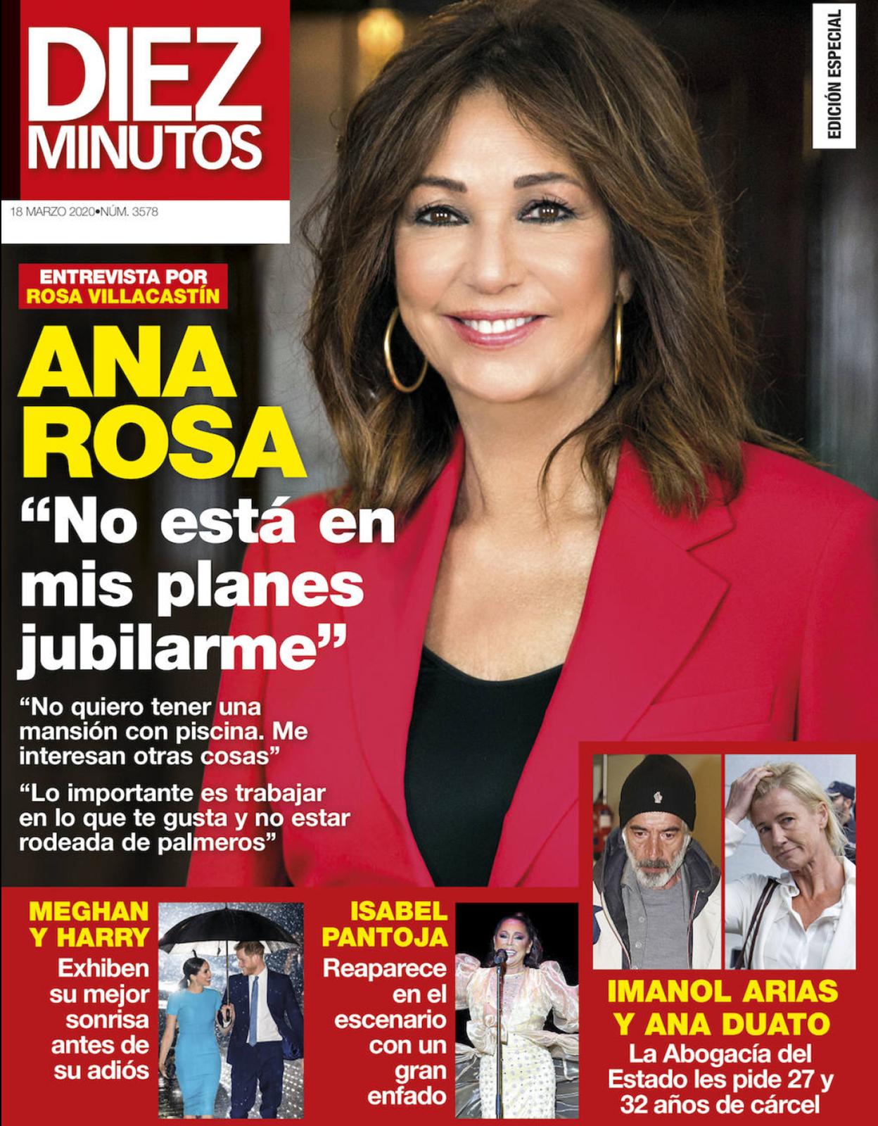 Ana Rosa: «No está en mis planes jubilarme»