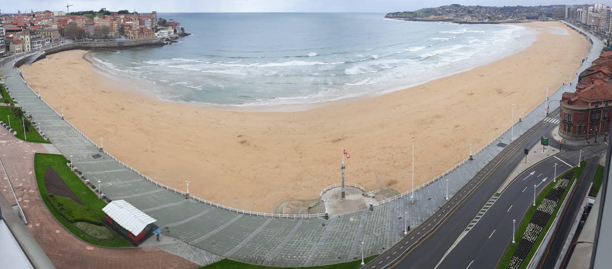 Fotos: Las impresionantes imágenes de la Asturias vacía por el coronavirus