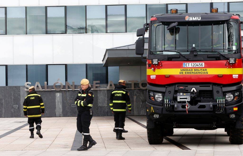 Los integrantes de la UME tendrán como una de las labores fundamentales la limpieza de edificios y zonas de uso público como estasciones de tren o autobús