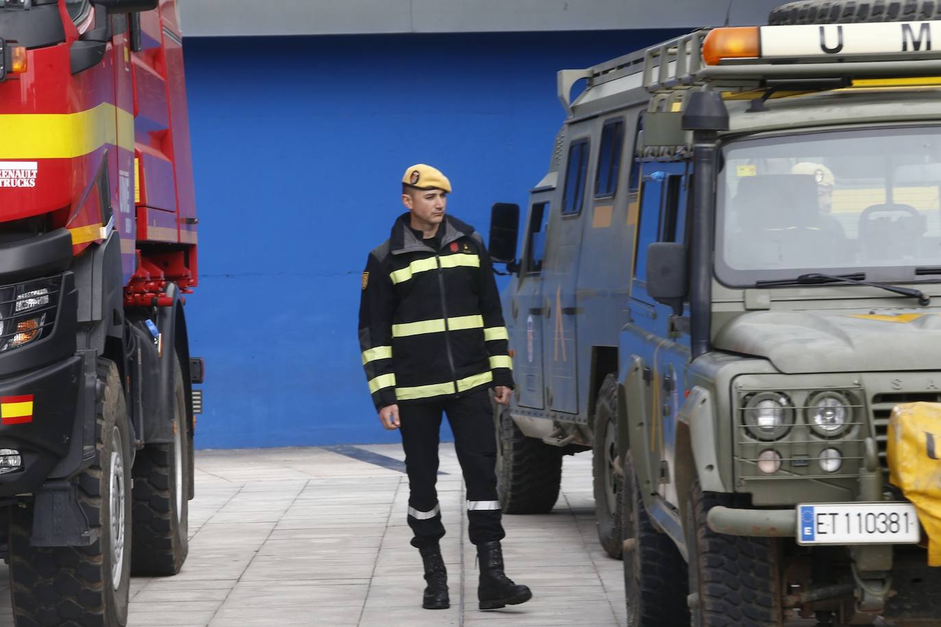 Los integrantes de la UME tendrán como una de las labores fundamentales la limpieza de edificios y zonas de uso público como estasciones de tren o autobús