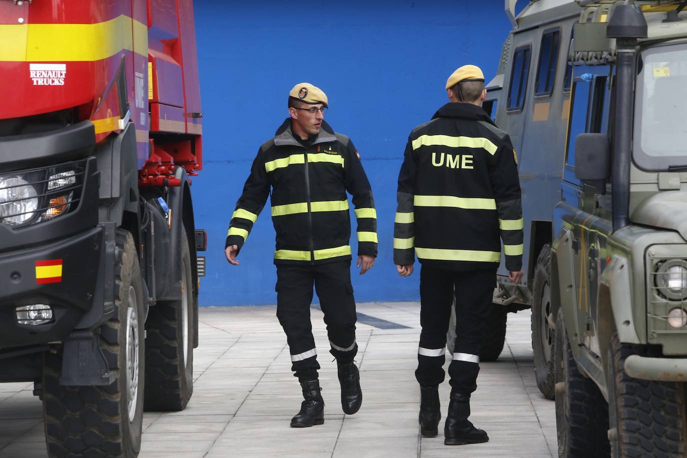 Los integrantes de la UME tendrán como una de las labores fundamentales la limpieza de edificios y zonas de uso público como estasciones de tren o autobús