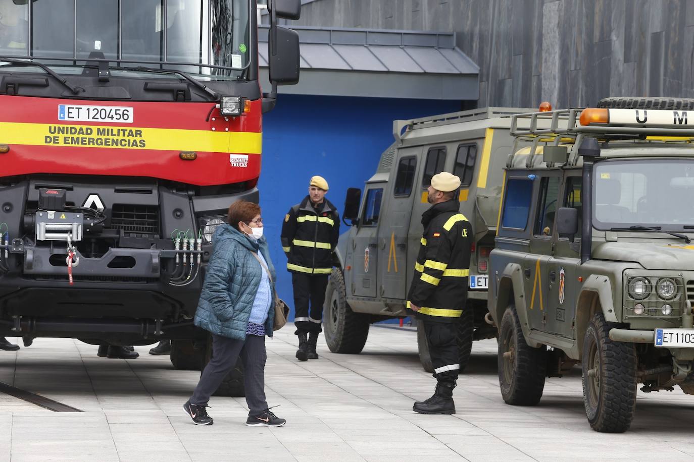 Los integrantes de la UME tendrán como una de las labores fundamentales la limpieza de edificios y zonas de uso público como estasciones de tren o autobús