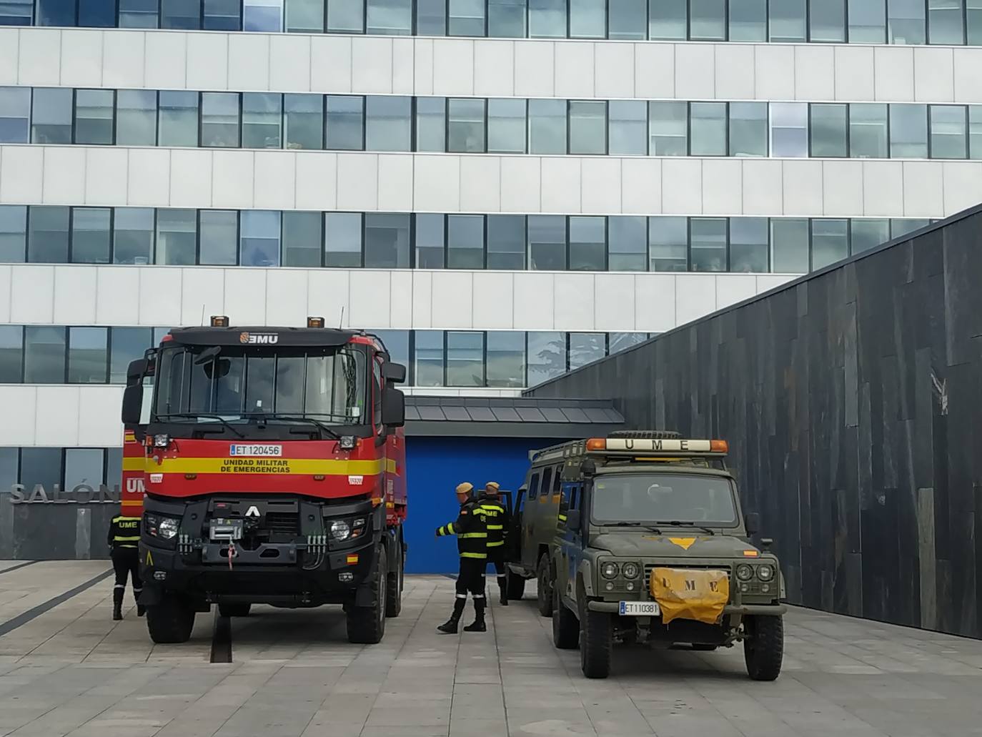 Los integrantes de la UME tendrán como una de las labores fundamentales la limpieza de edificios y zonas de uso público como estasciones de tren o autobús