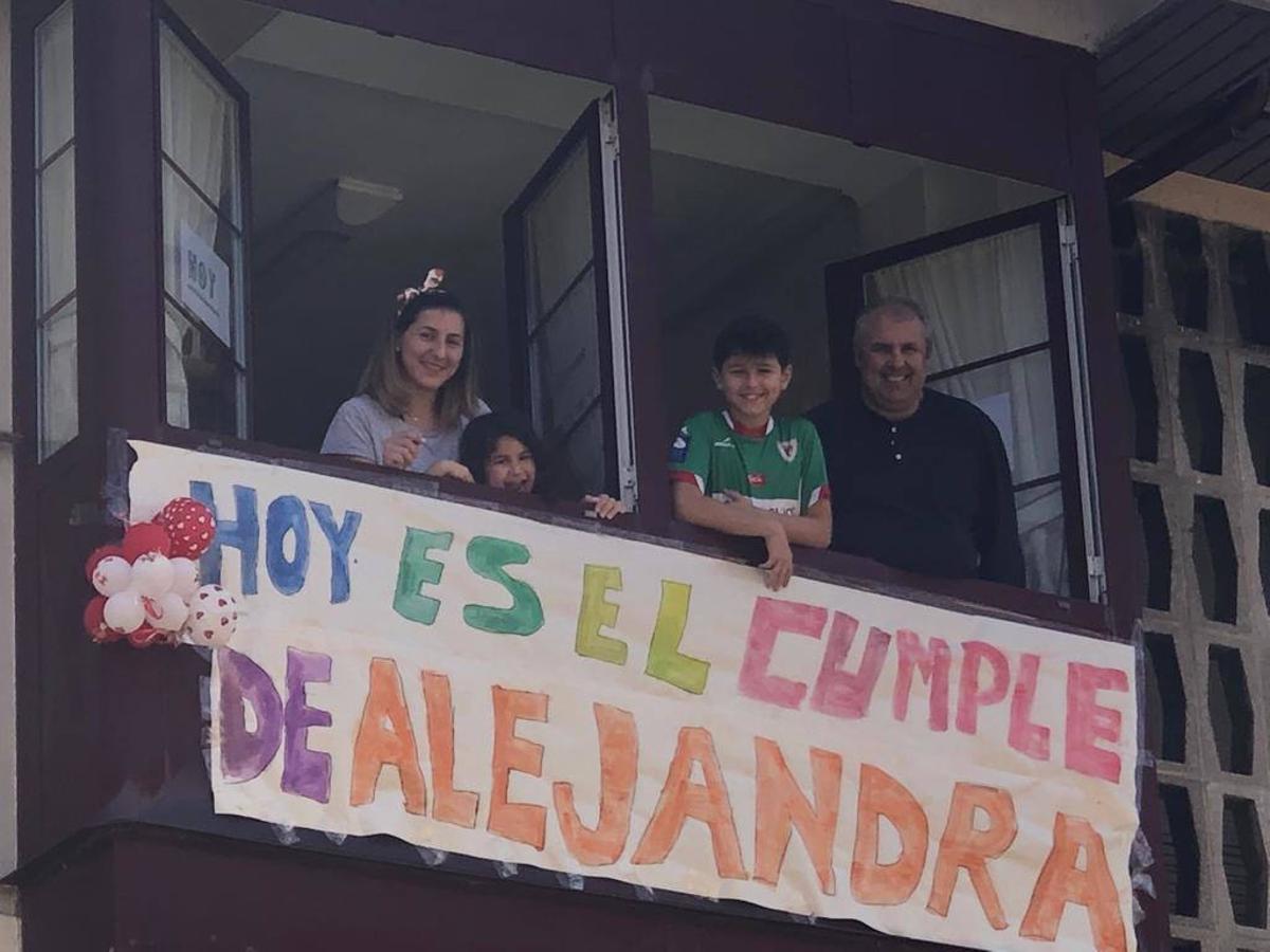 Hoy Alejandra cumple 6 años