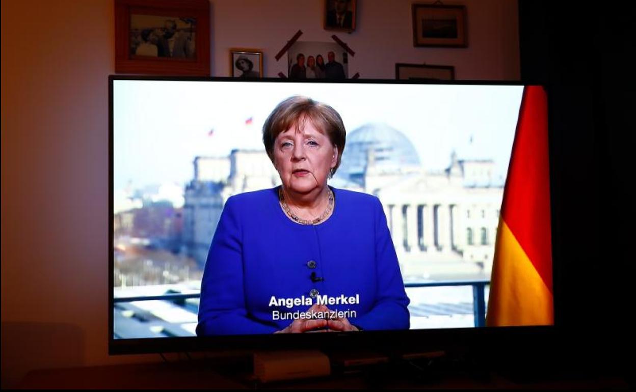 Merkel pide el mayor «acto de solidaridad desde la Segunda Guerra Mundial»  | El Comercio: Diario de Asturias