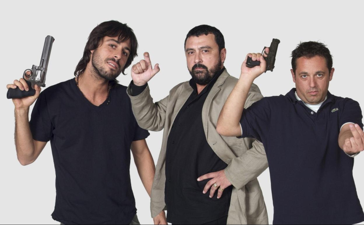 Lucas, Pco y Mariano en 'Los hombres de Paco'. 