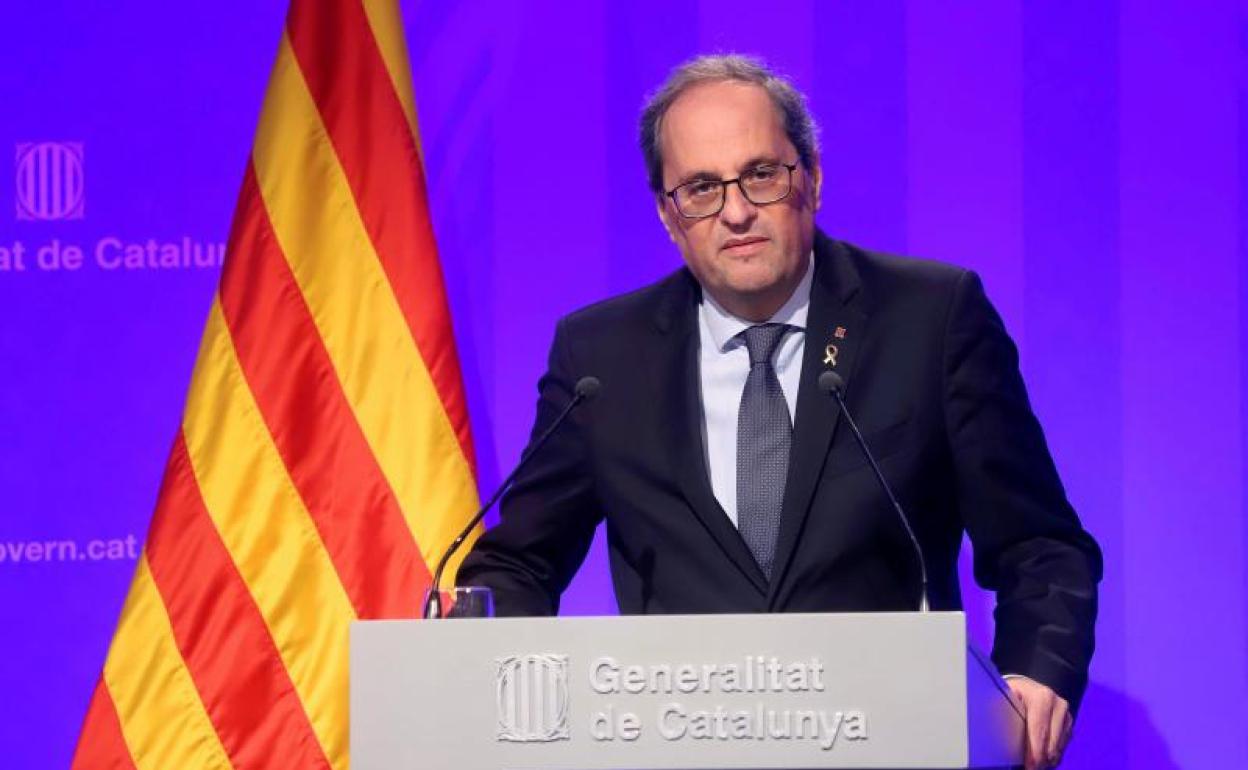 Quim Torra, president de la Generalitat 