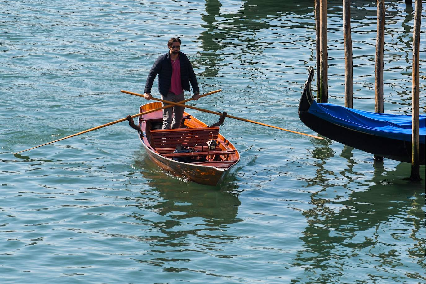 Fotos: Venecia recupera las aguas cristalinas