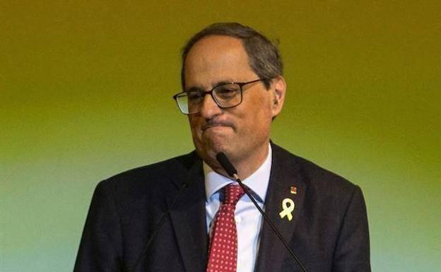 El presidente de la Generalitat, Quim Torra. 