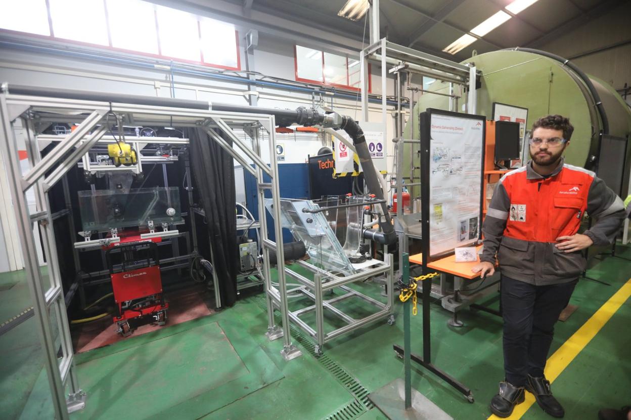 Las instalaciones del centro de I+D de Arcelor, uno de los más avanzados en materia de impresión 3D. 