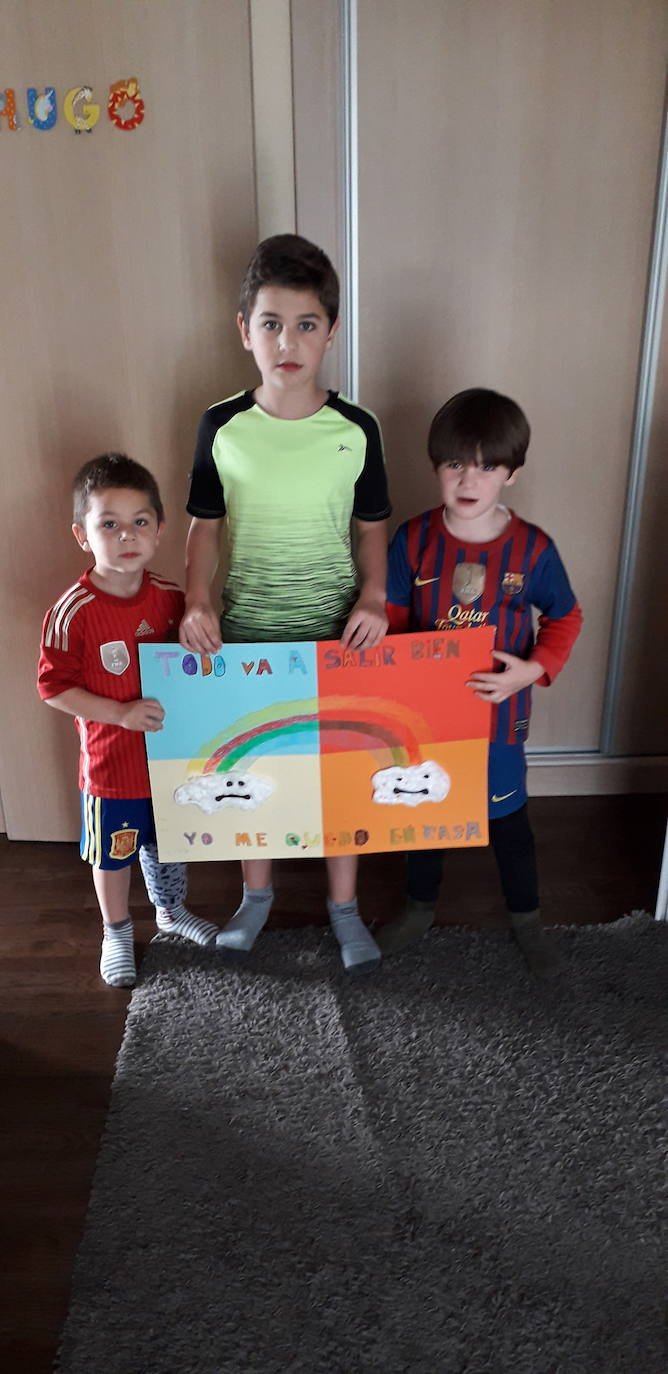 Hugo, Nacho y Álex | 9, 5 y 4 años - Colegio Inmacualada (Oviedo)