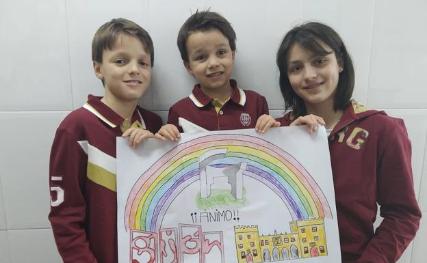 Galería. El Raitán. Dibujos de las niñas y niños de Asturias