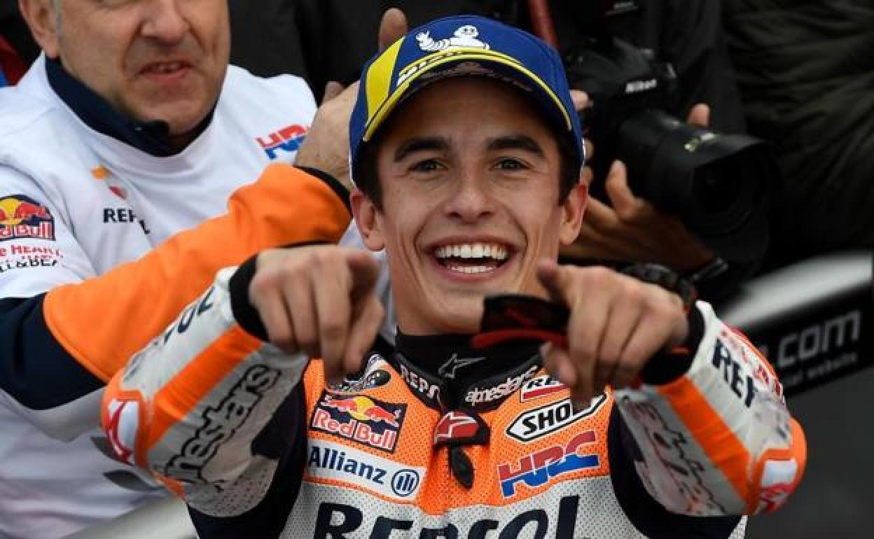 Marc Márquez, campeón del mundo de MotoGP.