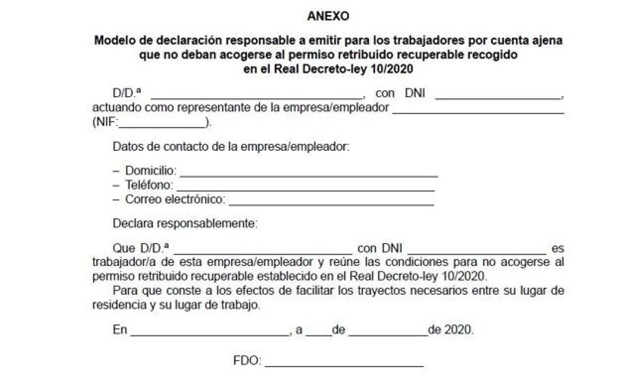 El certificado de empresa oficial del Gobierno: la Policía y la Guardia  Civil te lo van a pedir | El Comercio: Diario de Asturias