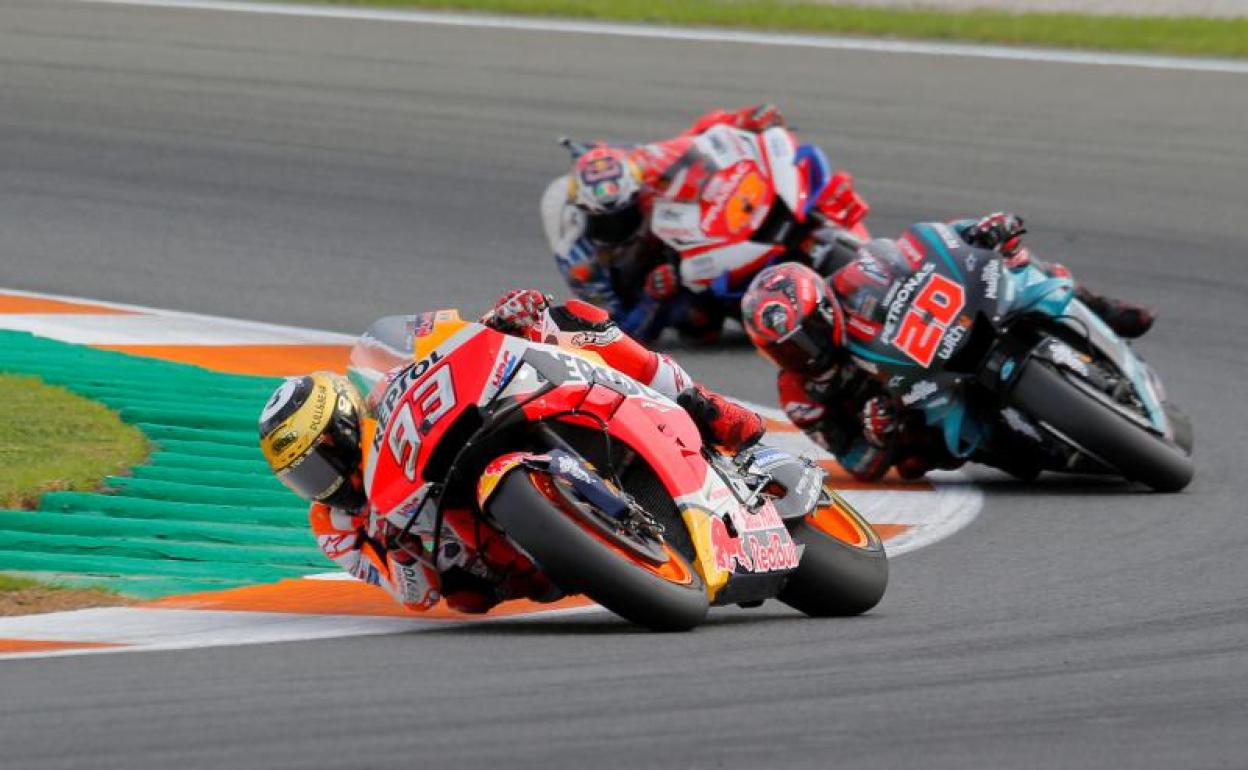 Carrera de MotoGP de la pasada temporada en Cheste. 