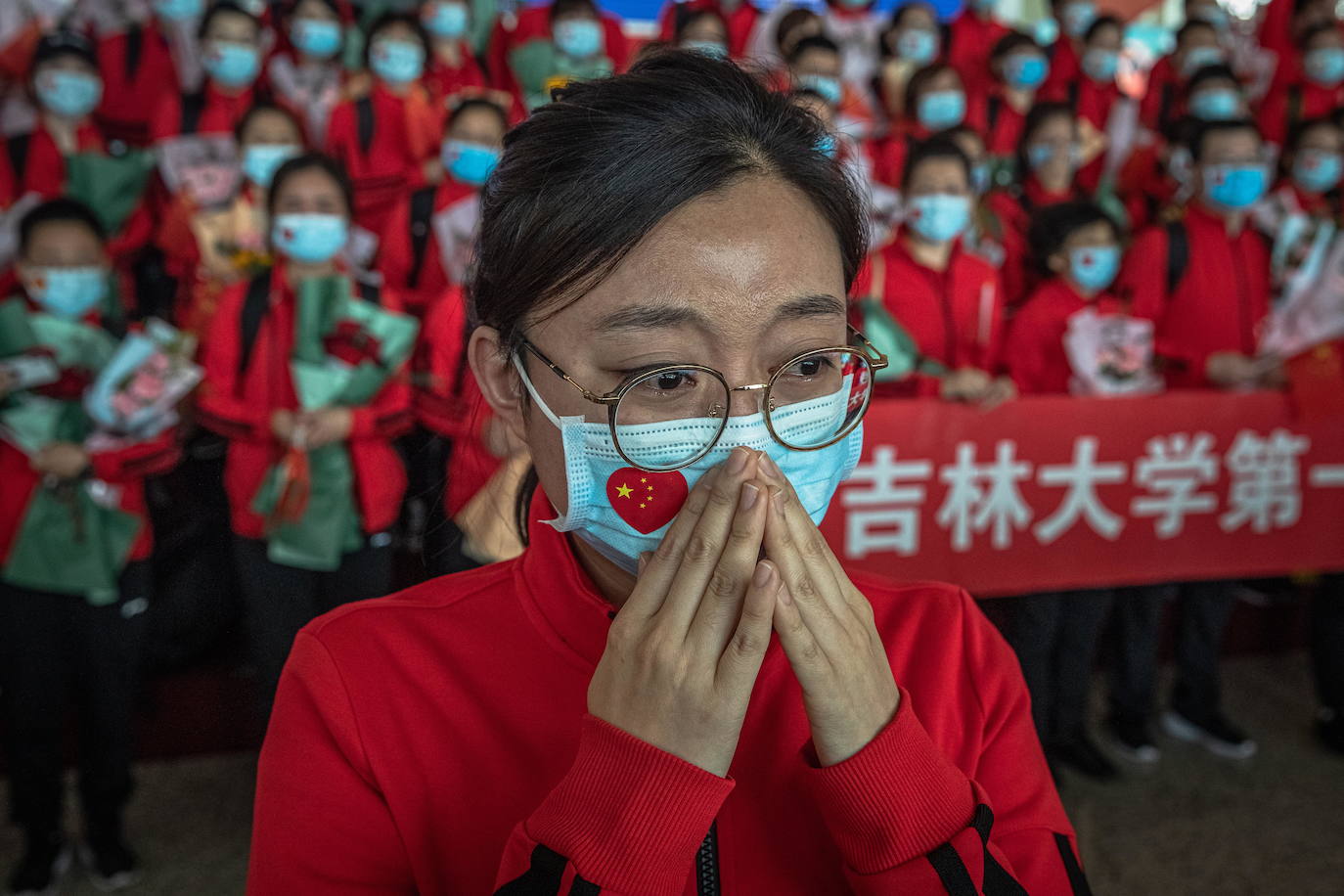 En Wuhan, ciudad china donde comenzó la pandemia, se han levantado las restricciones que mantuvieron cerrada la urbe durante 76 días y poco a poco se va recuperando la normalidad