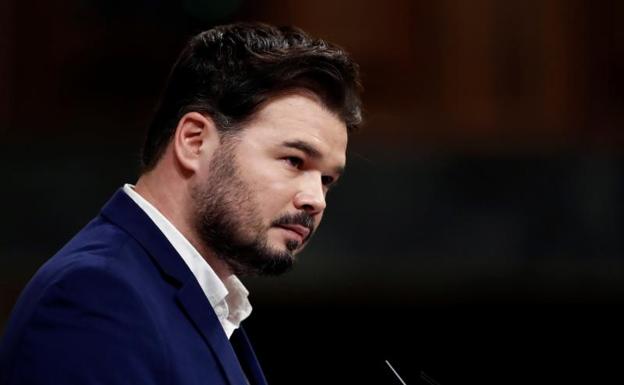 Rufián: «O paramos el país o no habrá país que levantar»