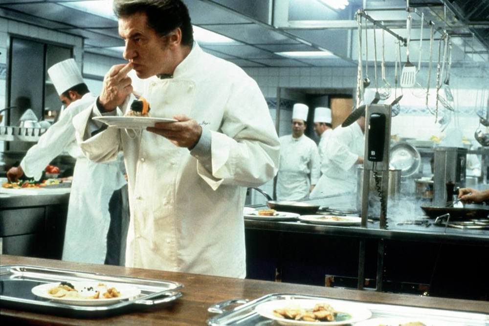 'American Cuisine' (1999) encumbra la cocina francesa. El protagonista quiere emular a su ídolo, así que viaja al país galo para conocerlo.