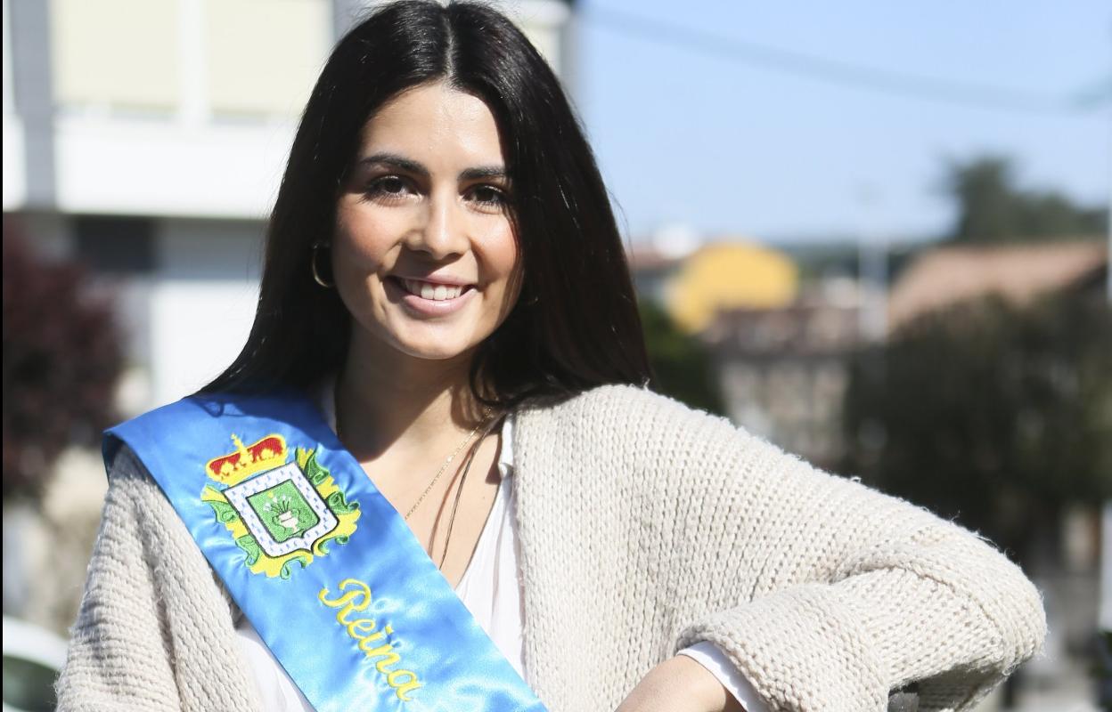 Mónica Carrión Díaz, reina de la fiesta. 