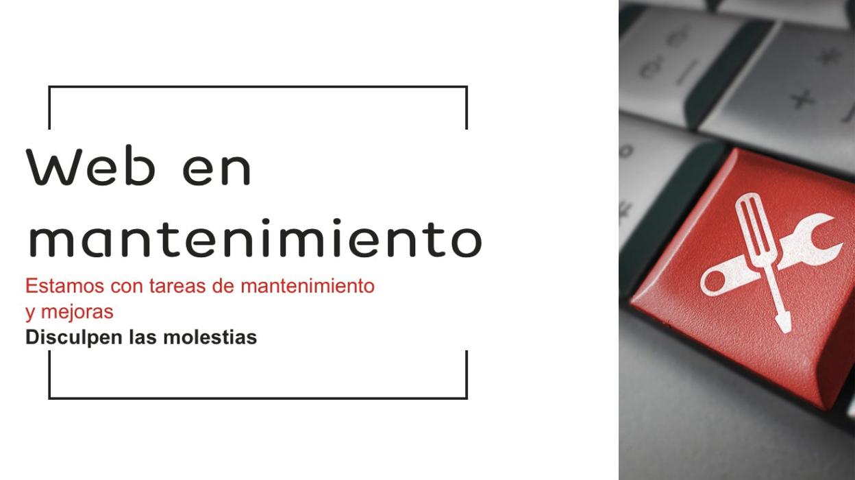 La web de la compañía eléctrica estaba inactiva ayer. 