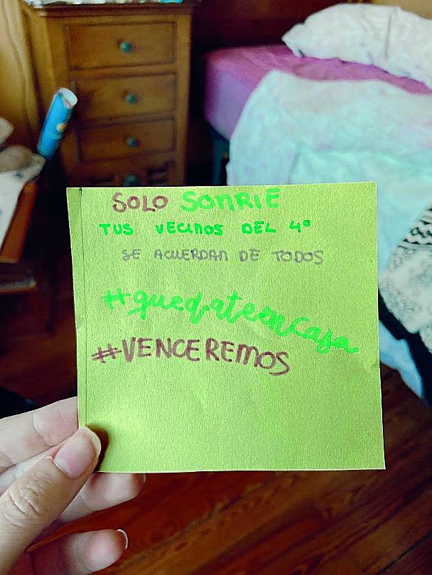 Coronavirus en Asturias | Mensajes de ánimo en el portal