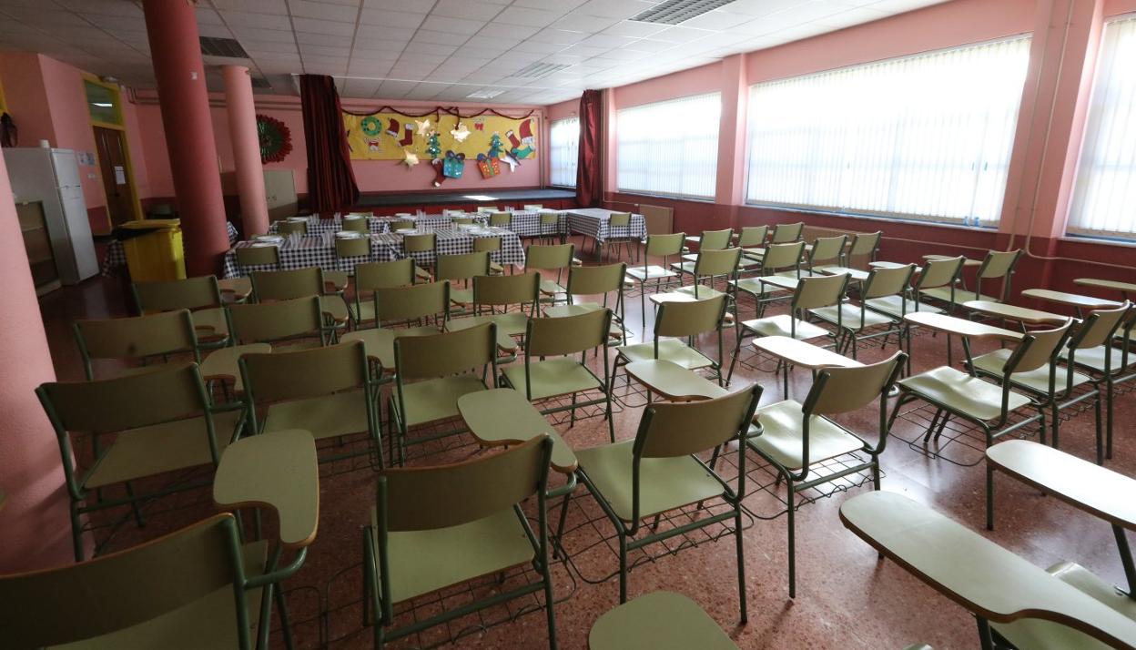 Los colegios permanecen vacíos desde el pasado 13 de marzo. 