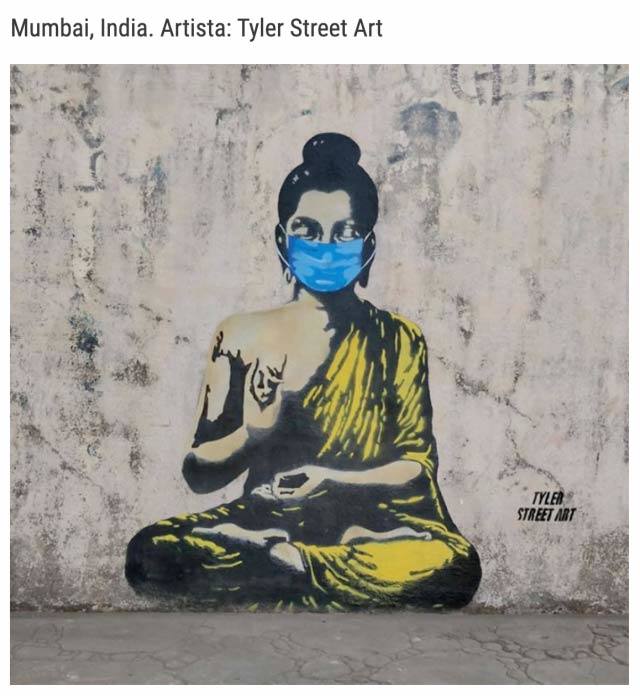 Mumbai, India. Artista: Tyler Street Art 