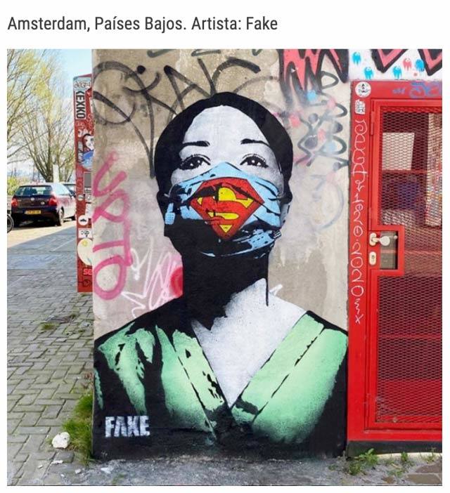 Amsterdam, Países Bajos. Artista: Fake