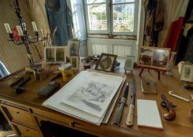 Imagen secundaria 1 - La habitación de un soldado francés muerto en la Primera Guerra Mundial permanece intacta