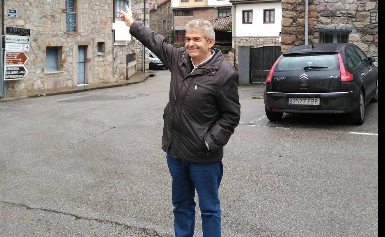 Belarmino Fernández, alcalde de Somiedo