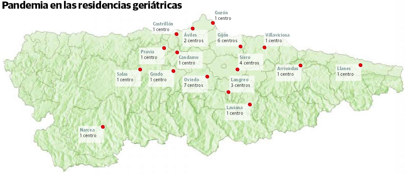 Coronavirus | El contagio en la red geriátrica regional afectó a medio centenar de centros