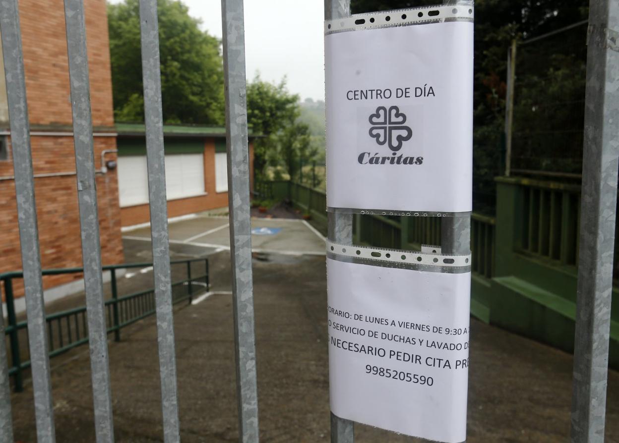 La nueva sede del centro de día de Cáritas. 