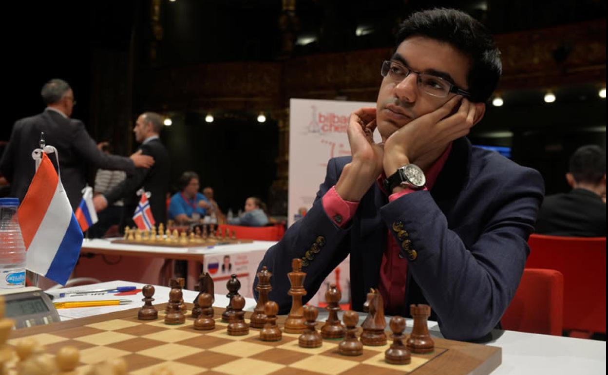 El gran maestro internacional holandés Anish Giri. 