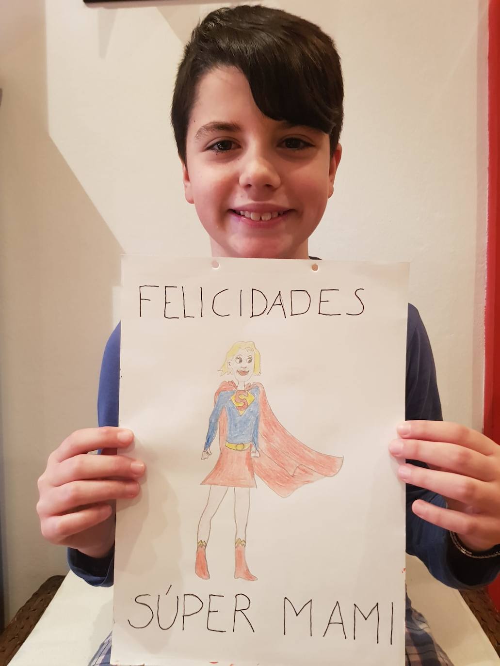 Eres la mejor madre del mundo, te amo