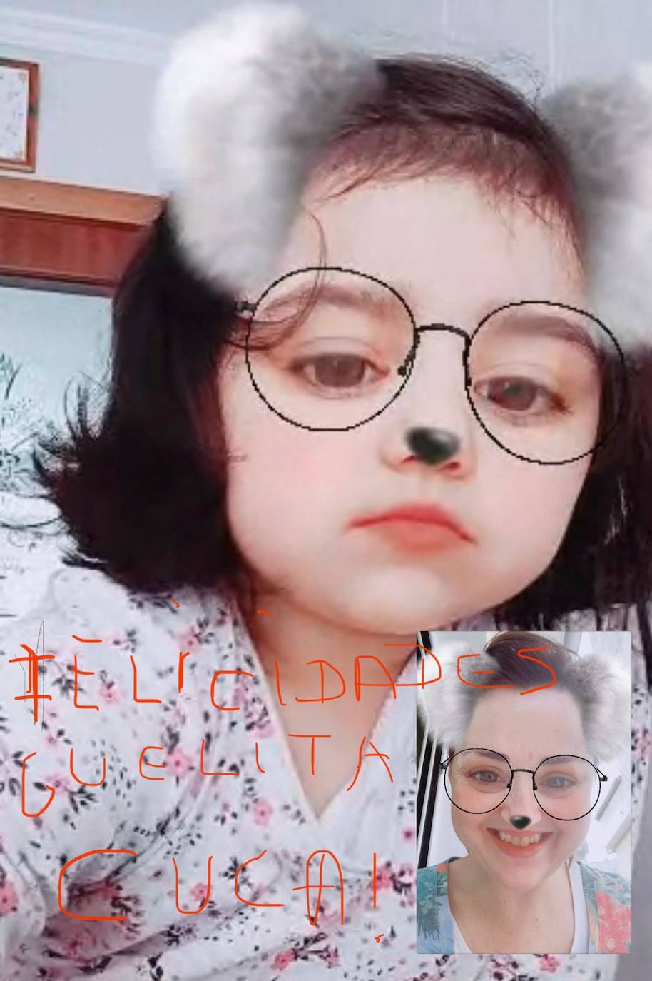 Felicidades güelita Cuca