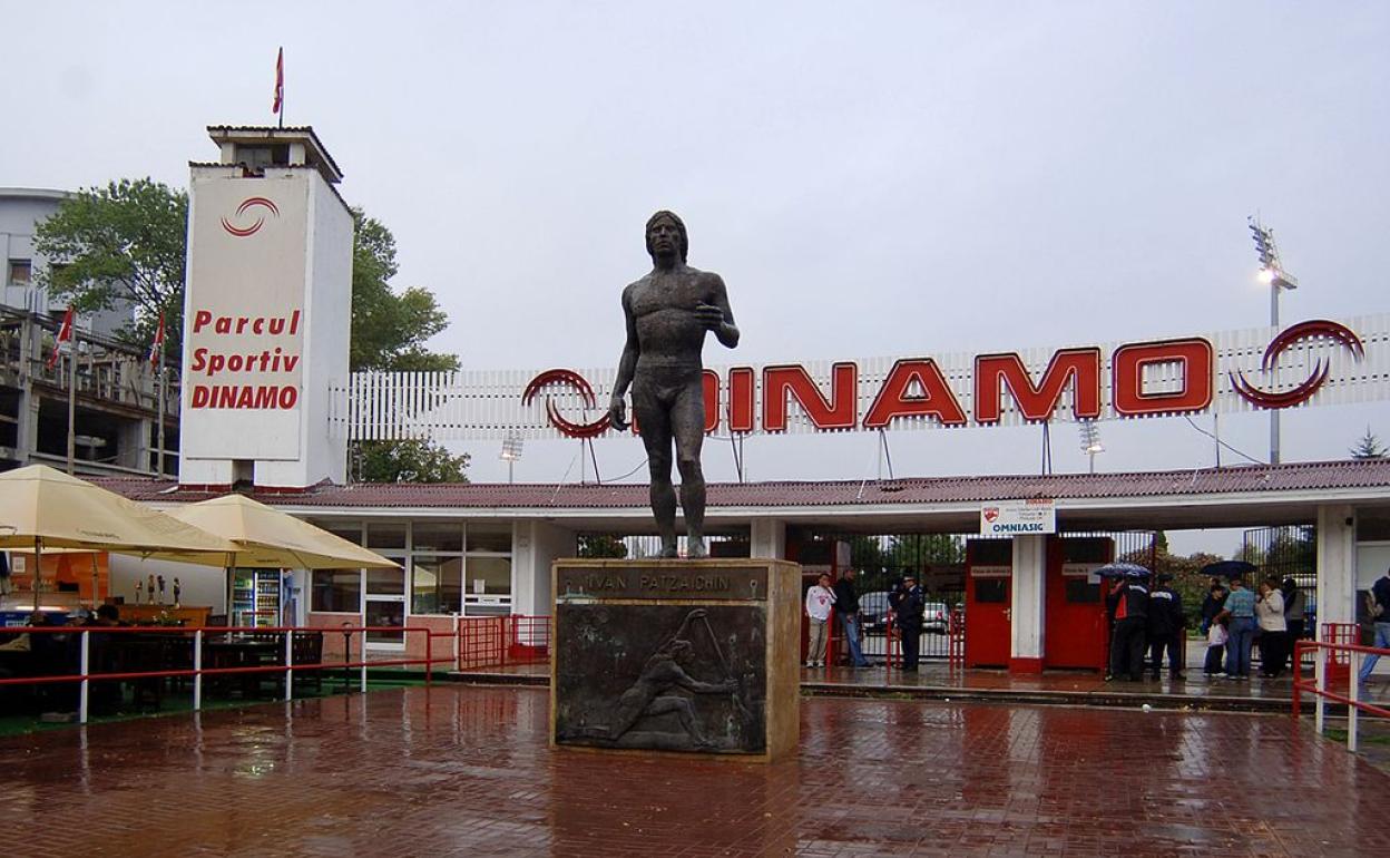El estadio del Dinamo de Bucarest. 