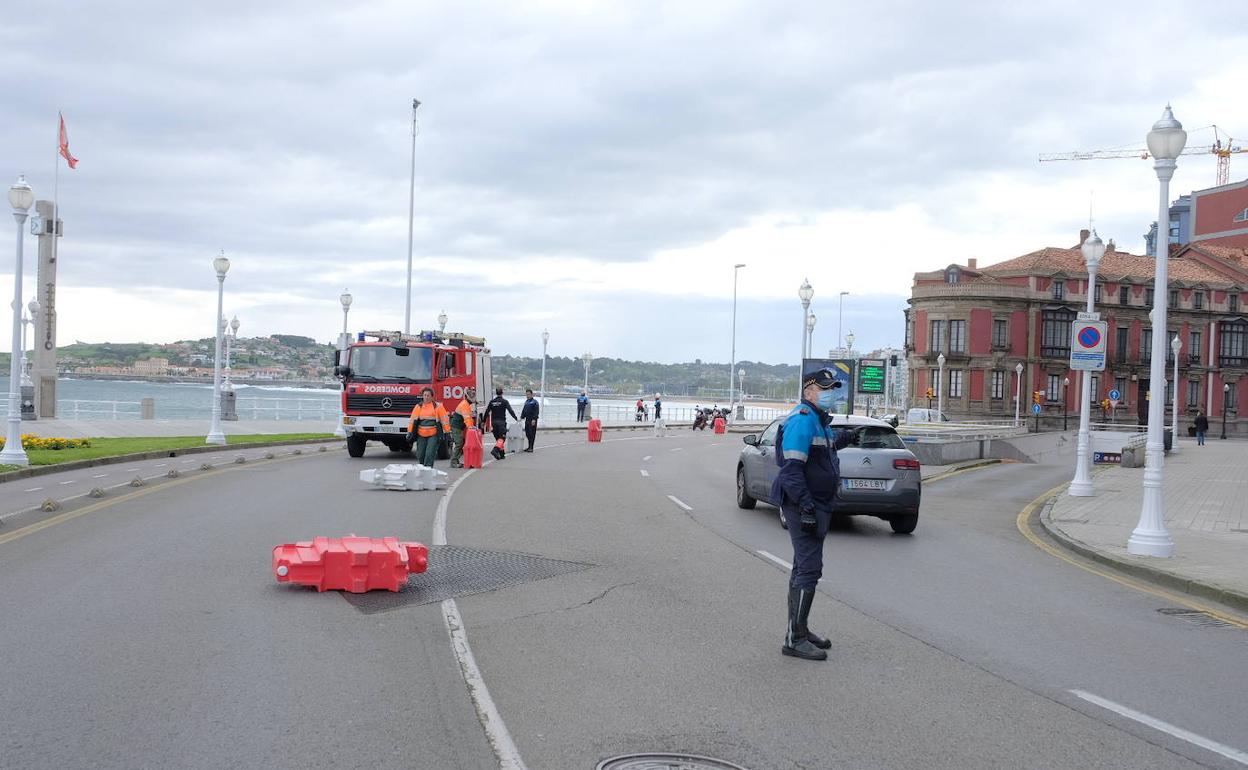 Gijón habilitará 'ciclocarriles' limitados a 30 por hora en 29 calles y avenidas