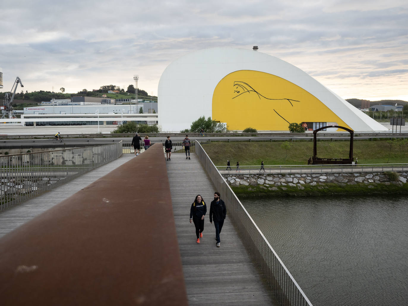 Centro Cultural Niemeyer, en Avilés