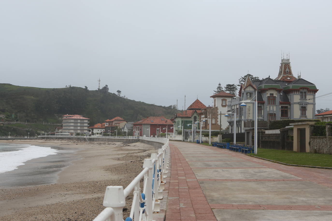 Paseo de la playa de Ribadesella