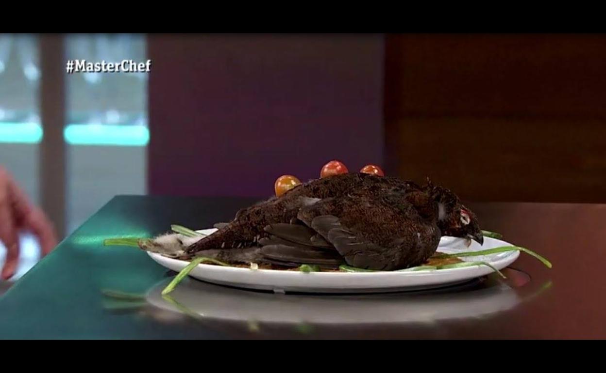 Saray y su perdiz provocan la ira del jurado de 'Masterchef'