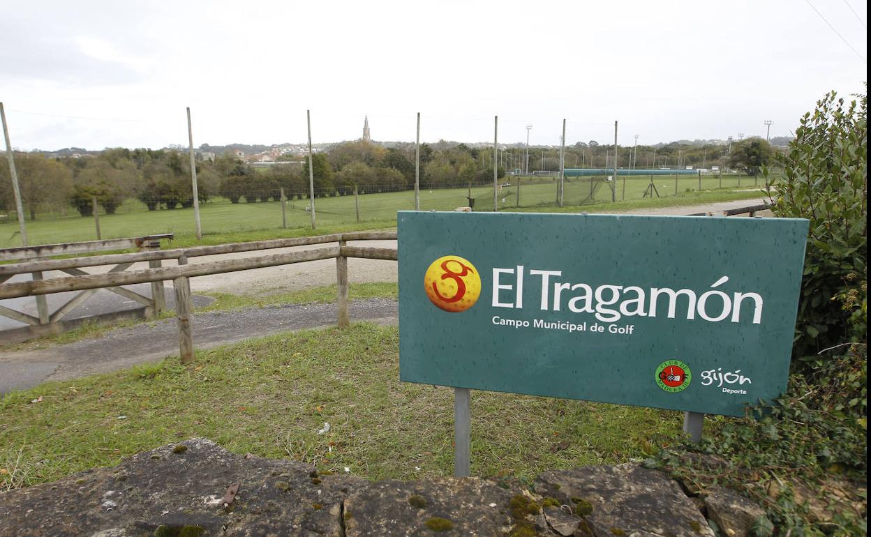 El campo de golf de El Tragamón 