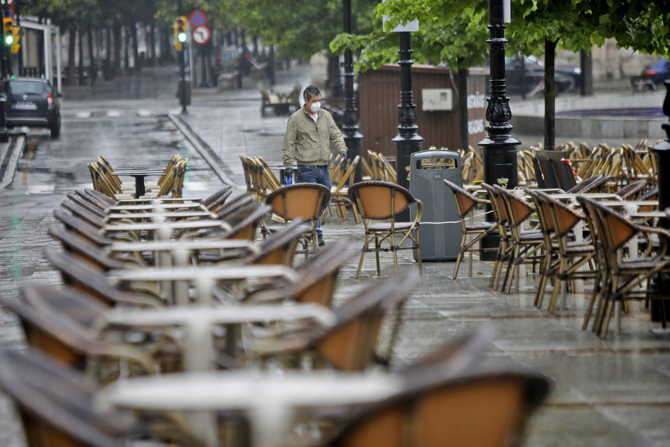 En la fase 1 las terrazas podrán abrir con una capacidad máxima del 50% respecto a su aforo habitual